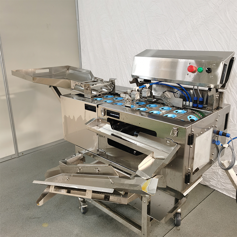 敲蛋機-雙排敲蛋機-蛋清蛋黃分離器