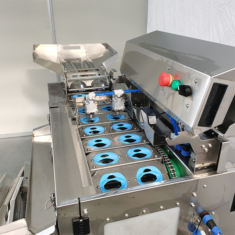 01-雙排敲蛋機-蛋清蛋液分離器