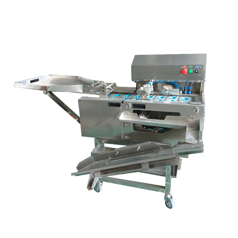 02-雙排敲蛋機-破蛋機-磕蛋機